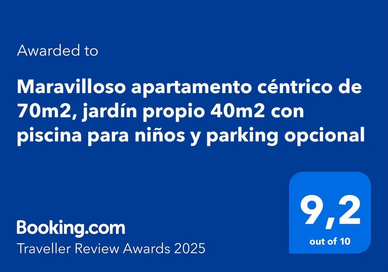 Appartement Maravilloso Centrico De 70m2, Jardin Propio 40m2 Con Piscina Ninos Y Parking Opcional Málaga